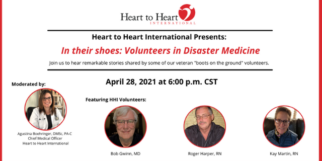 April "In their shoes" recap - Heart to Heart International