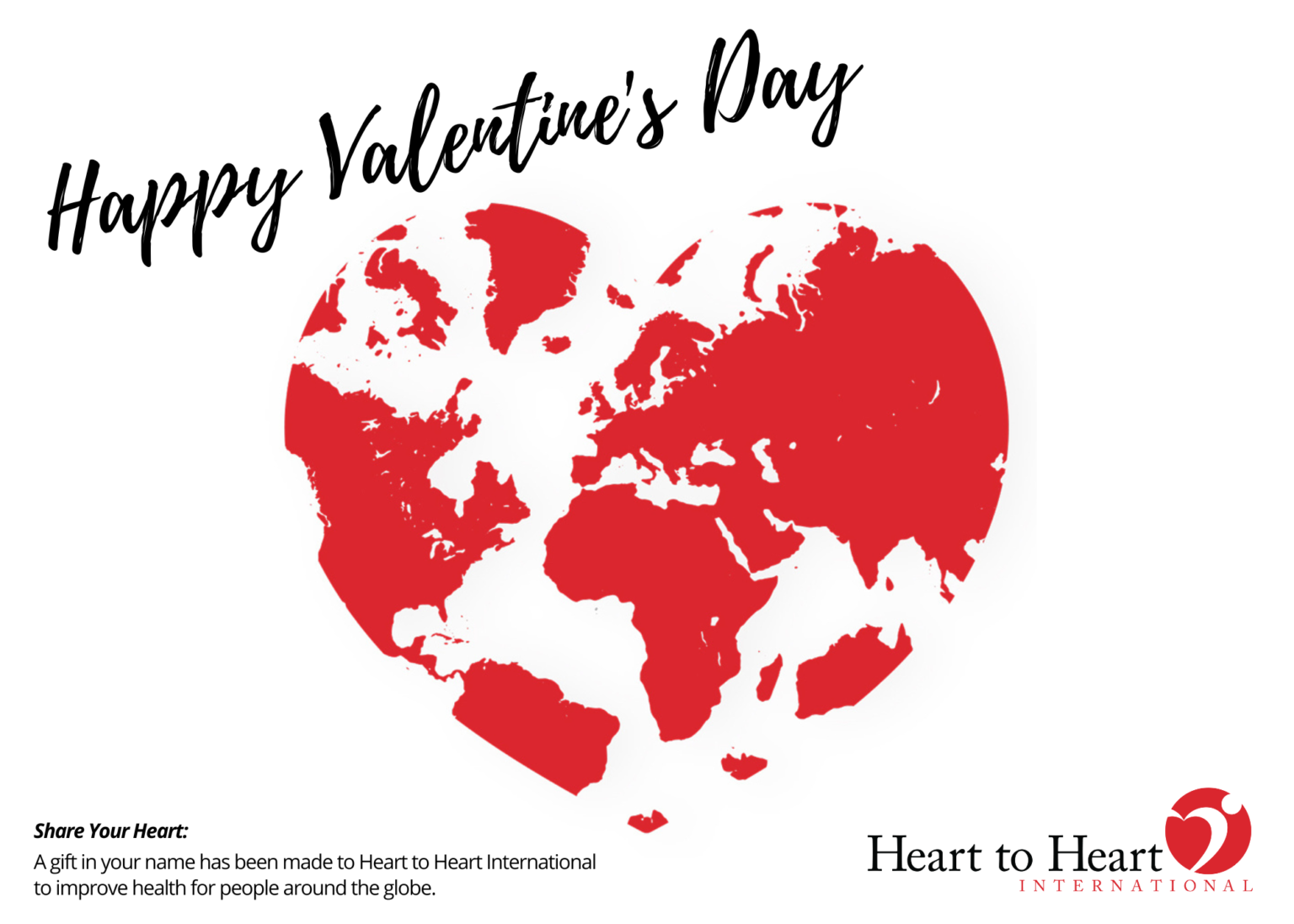 Share Your Heart - Heart to Heart International