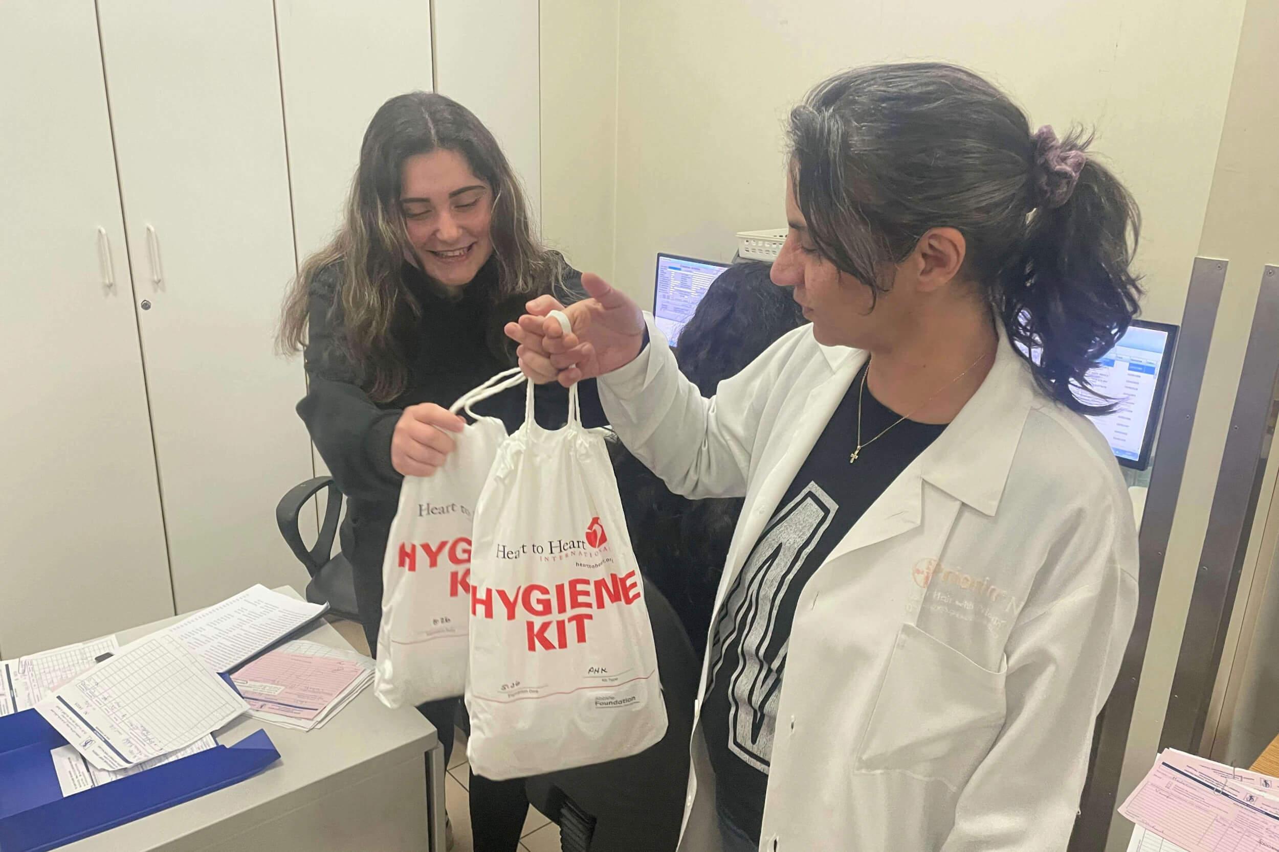 Heart to Heart International sends Hygiene Kits to Lebanon